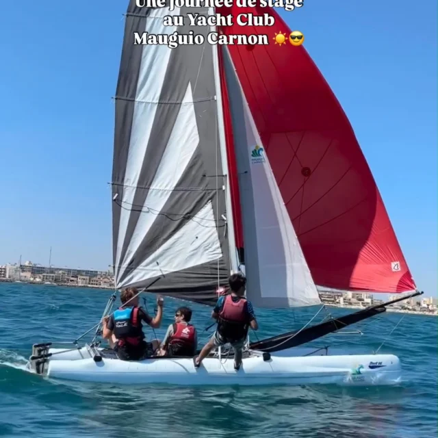 Retour sur une belle journée de stage au Yacht Club Mauguio Carnon!…